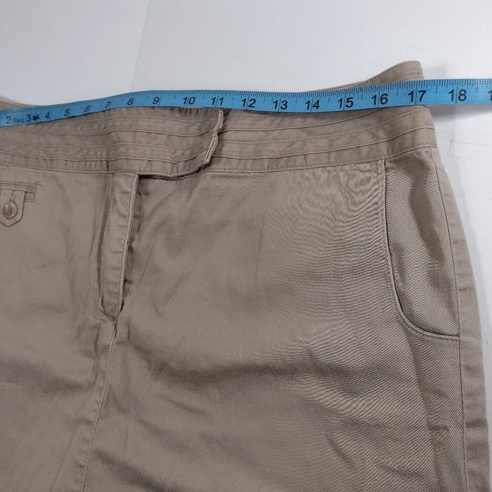Bamboo Traders Women's Tan Skirt/Short Size (12)